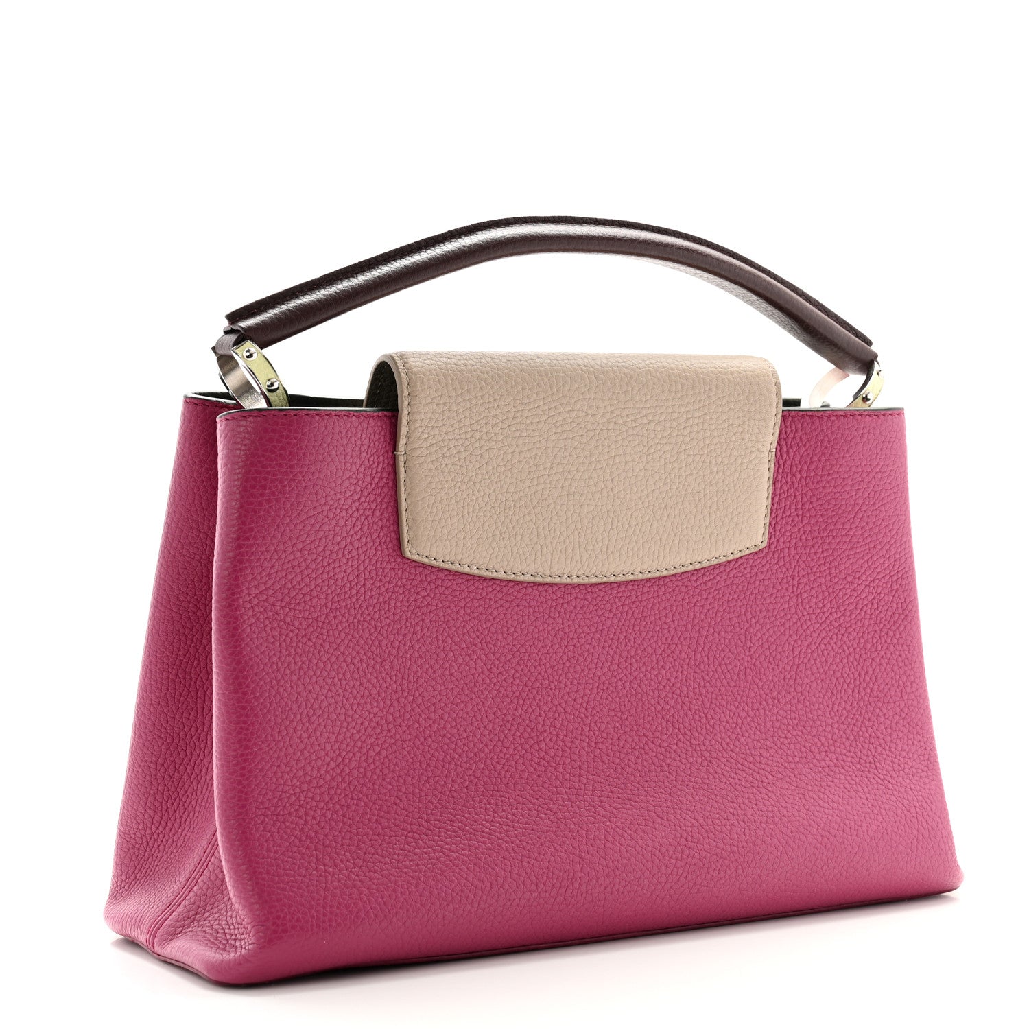 Louis Vuitton Taurillon Capucines MM Multicolor 3 of 10