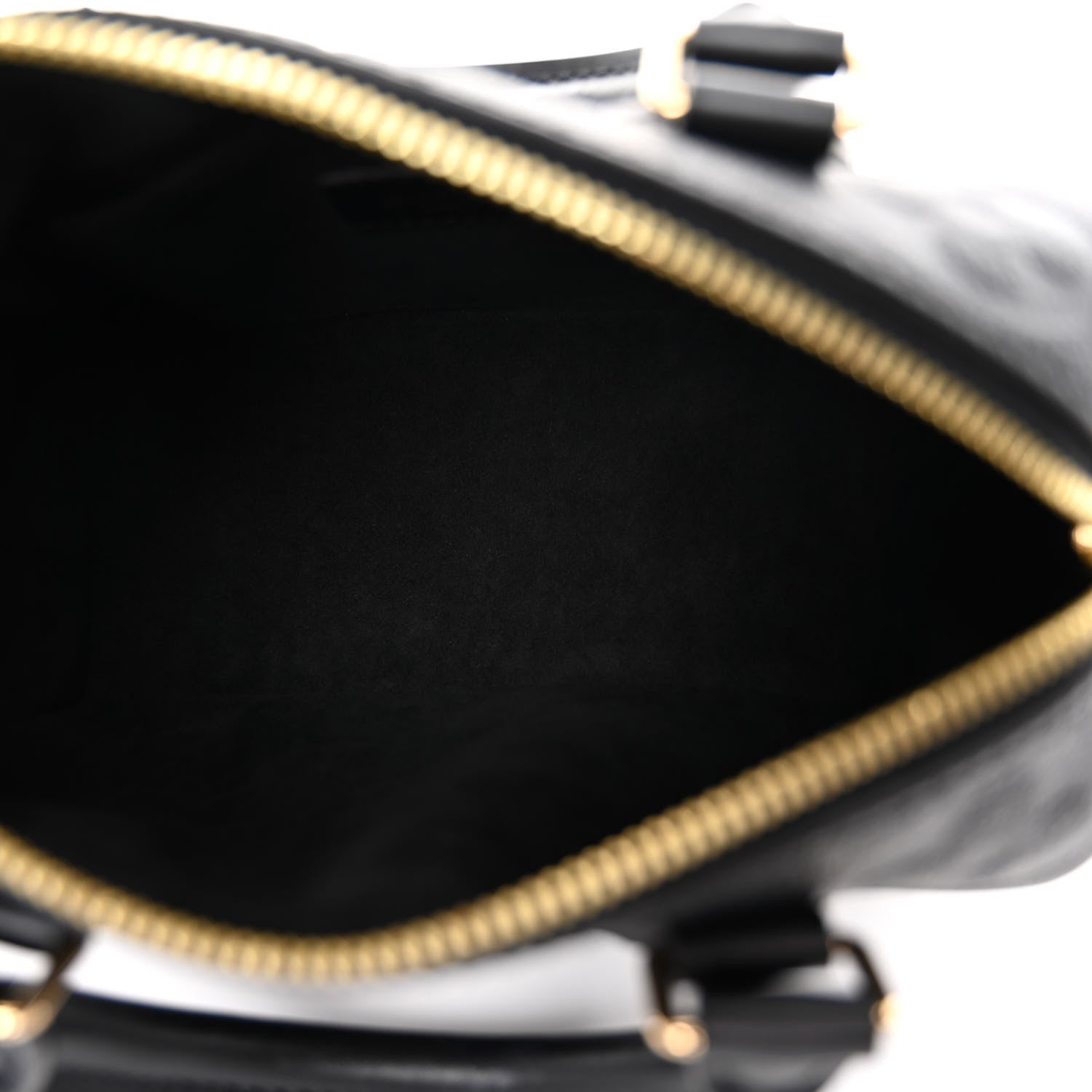 Louis Vuitton Empreinte Monogram Giant Speedy Bandouliere 20 Black 5 of 9