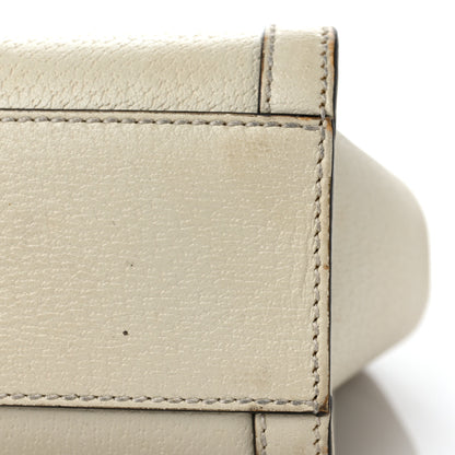 Gucci Textured Calfskin Web Small Ophidia Tote Bag Mystic White 11 of 11