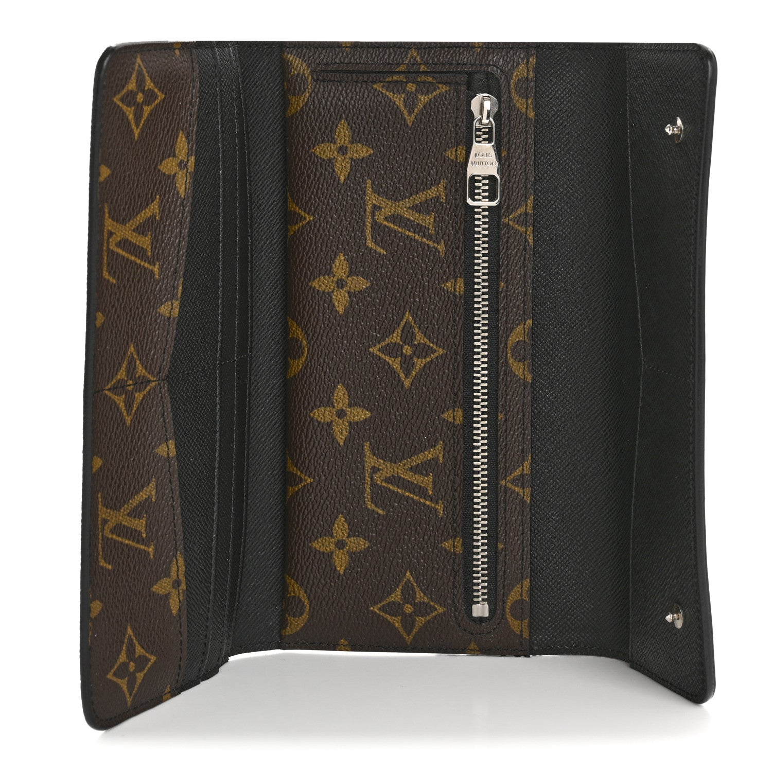 Louis Vuitton Monogram Macassar Long Wallet 5 of 13