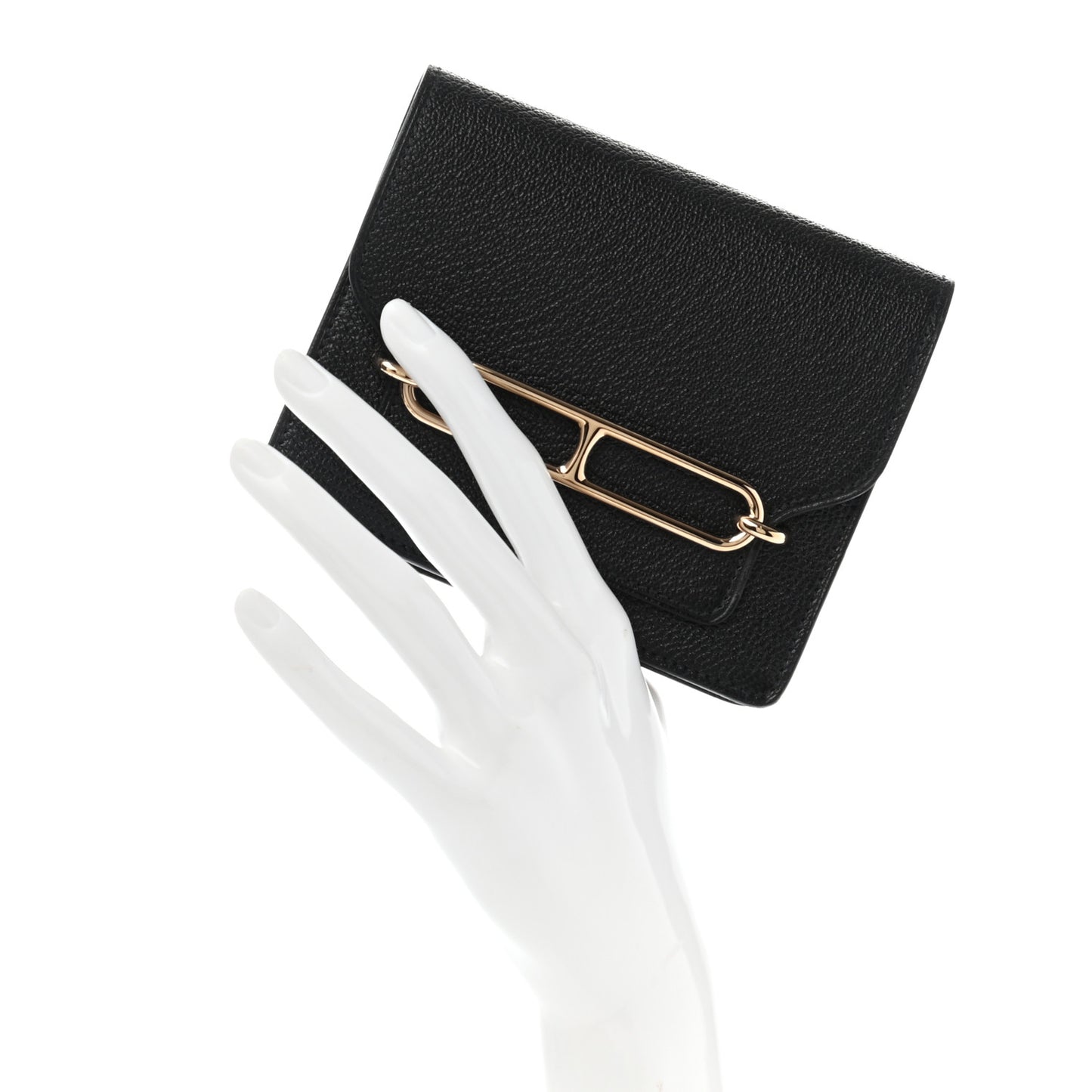Chevre Mysore Roulis Slim Wallet Black