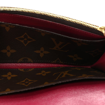 Louis Vuitton Monogram Emilie Wallet Fuchsia 5 of 6