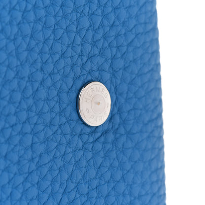 Hermes Togo Ulysse PM Notebook Cover Bleu Zanzibar 10 of 11
