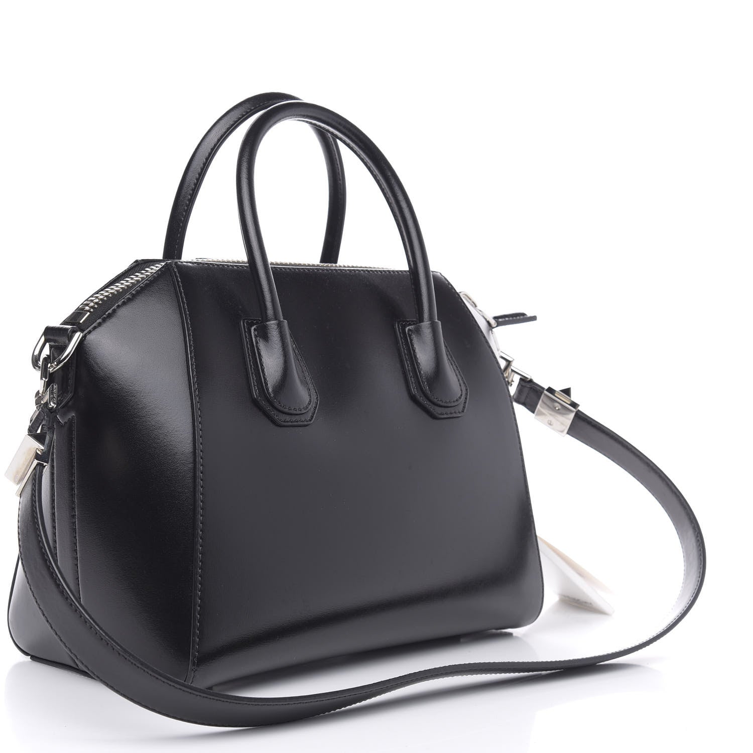 Givenchy Shiny Lord Calfskin Small Antigona Black 3 of 13