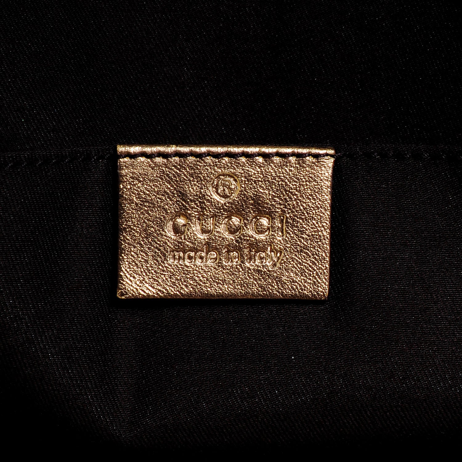 Gucci Crystal Monogram Medium Web Handle Vertical Tote Bronze 7 of 8