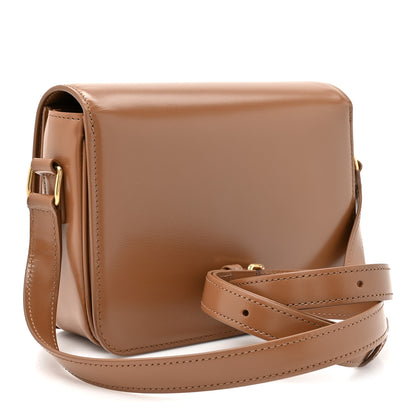 Celine Shiny Calfskin Teen Triomphe Bronze 3 of 11