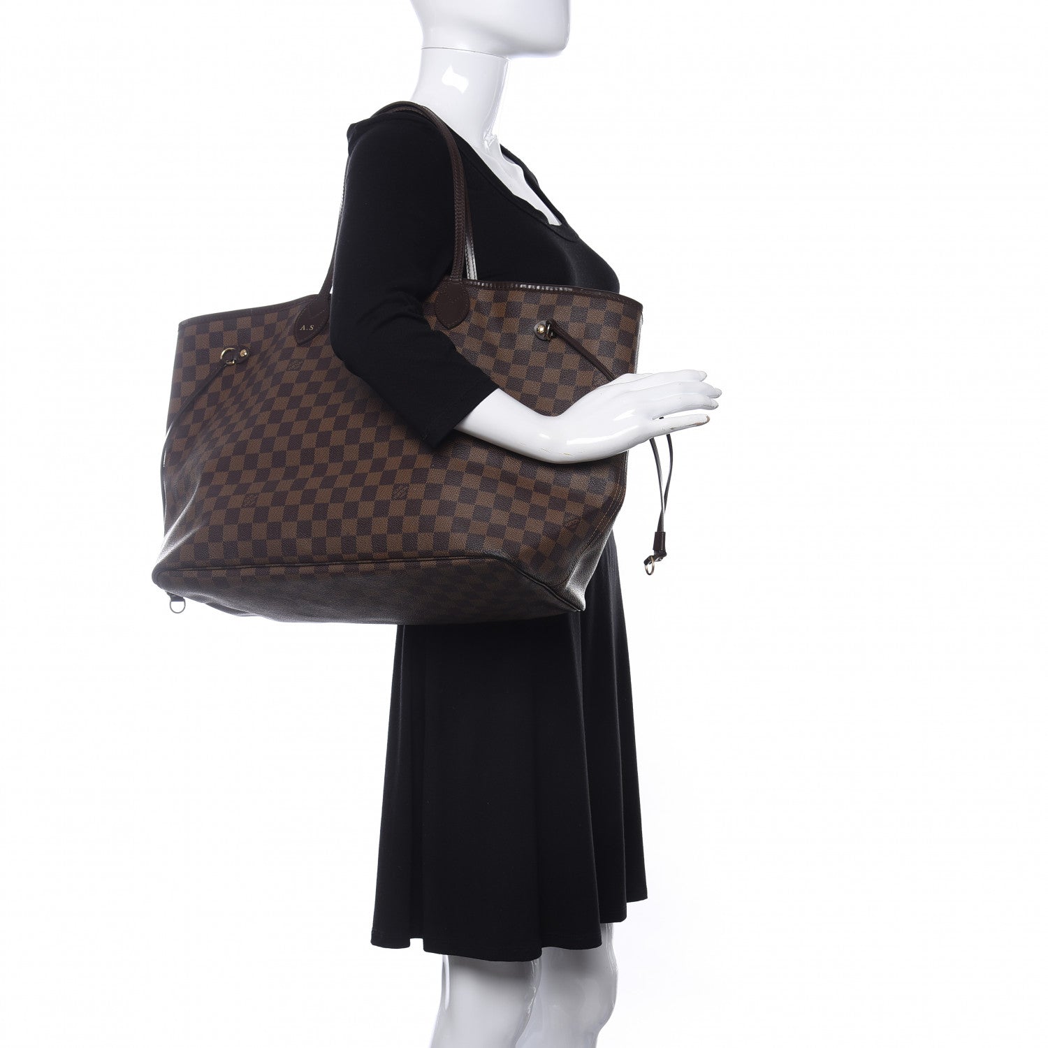 Louis Vuitton Damier Ebene Neverfull GM 2 of 20