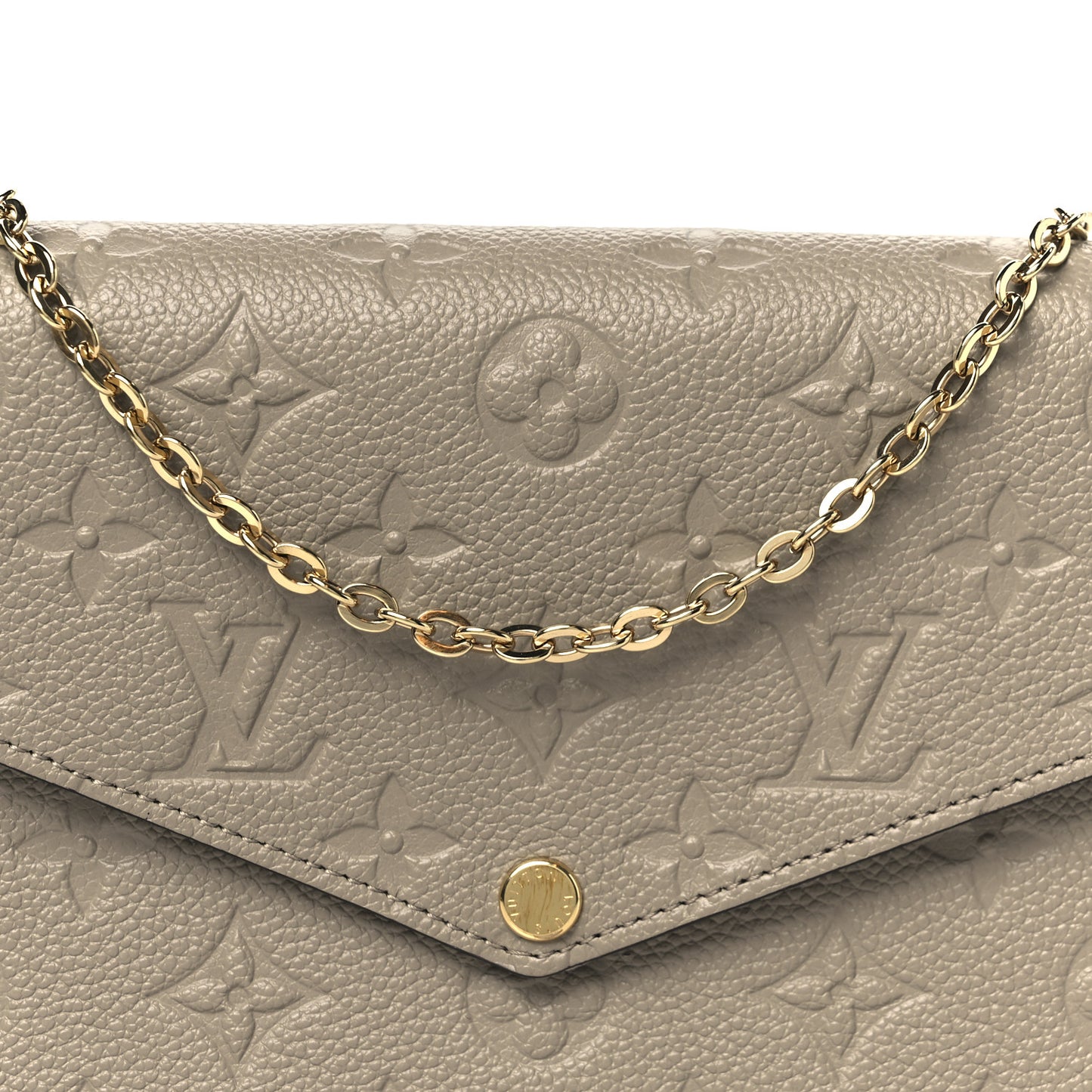 Empreinte Pochette Felicie Chain Wallet Tourterelle