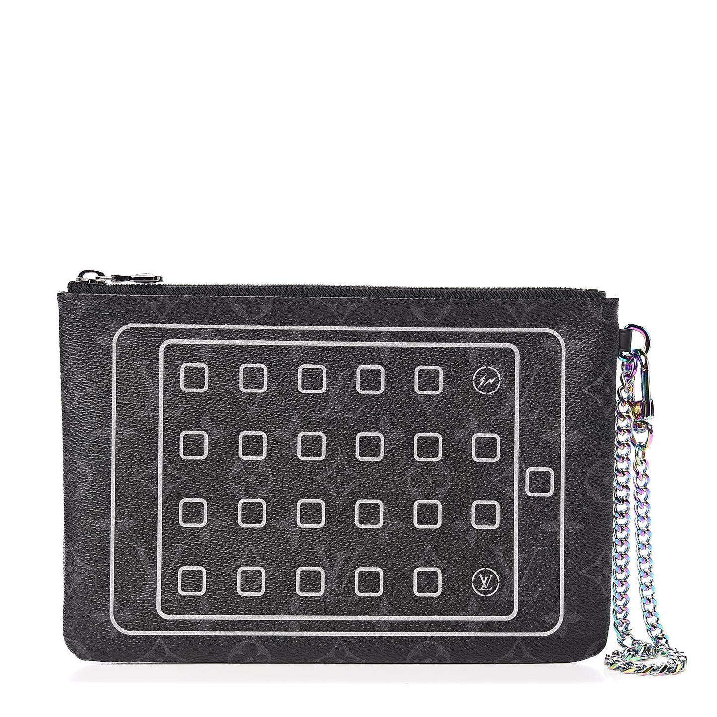 Monogram Eclipse Fragment Design iPad Pouch