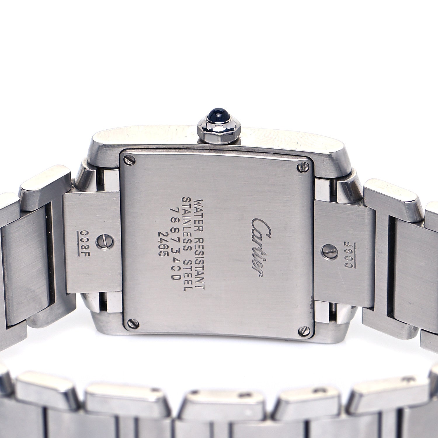 Cartier Stainless Steel 25mm Tank Francaise Quartz Watch 4 of 5