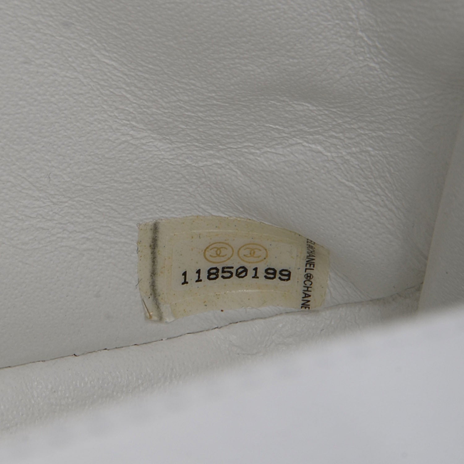 Chanel Caviar Jumbo Single Flap White 8 of 8
