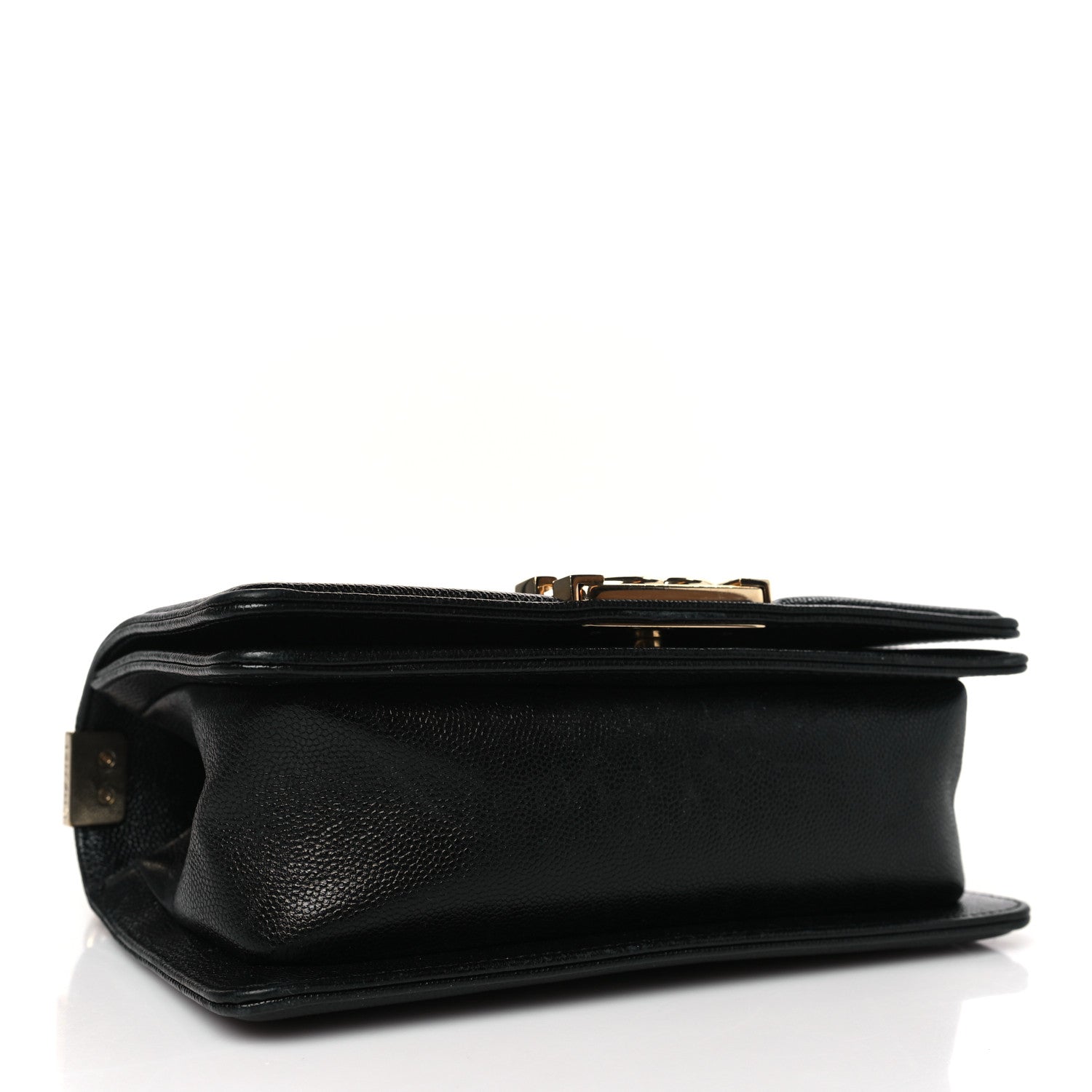 Chanel Calfskin Chevron Quilted Small Boy Flap Black 4 of 10