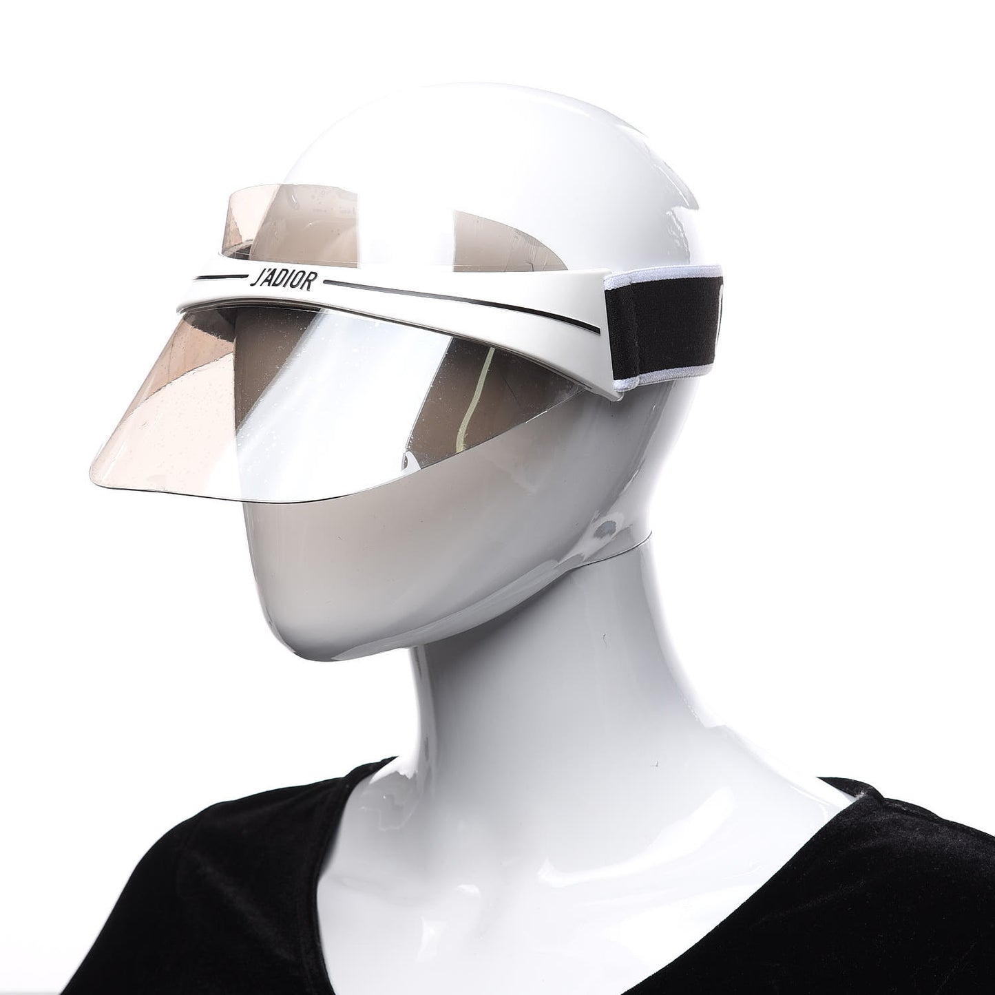 Mirrored DiorClub1 Sun Visor Black