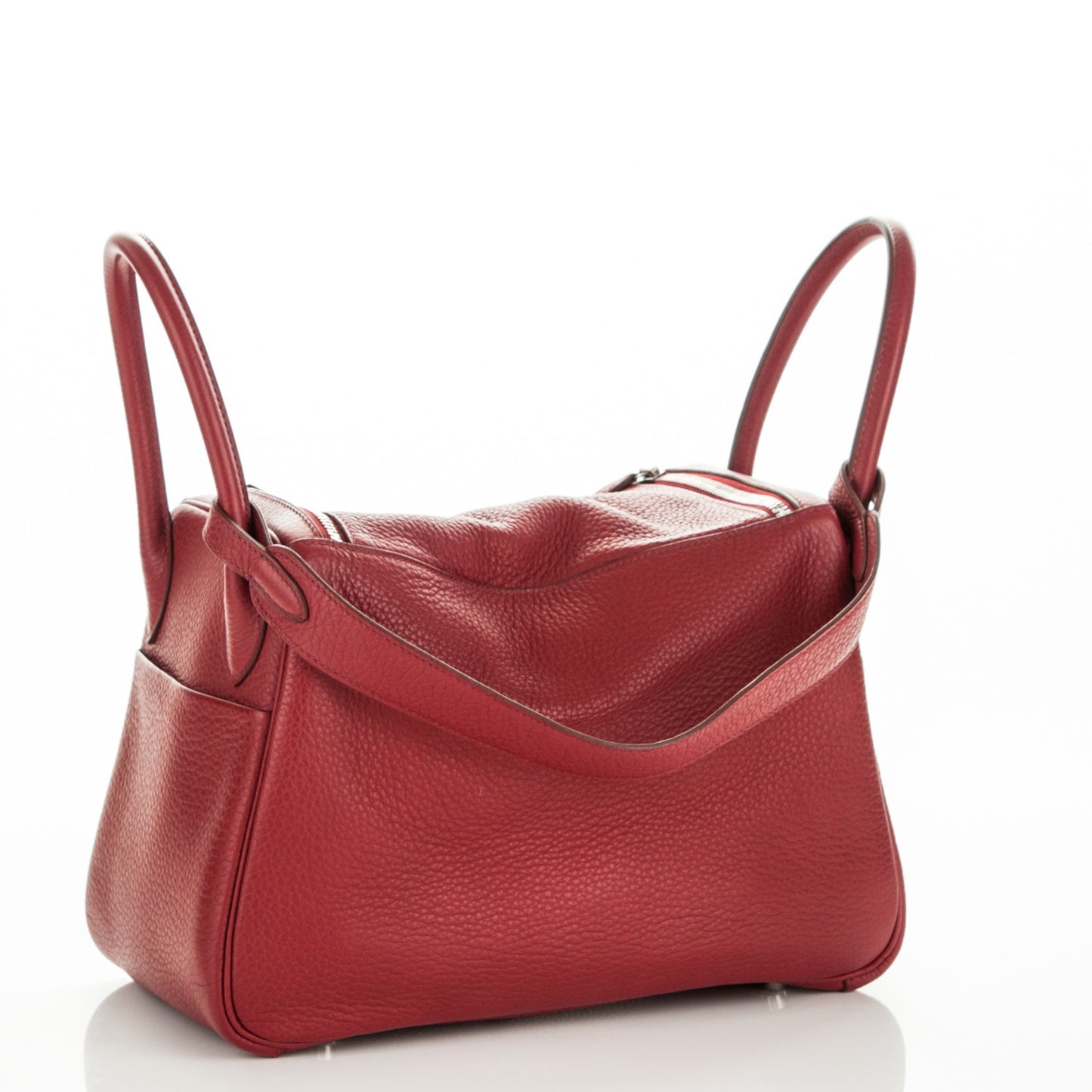 Taurillon Clemence Lindy 30 Rouge Garance