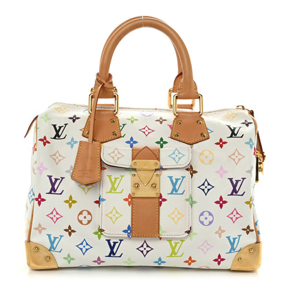 Louis Vuitton Monogram Multicolor Speedy 30 White 1 of 10