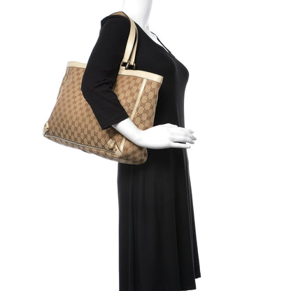 Gucci Monogram Large Abbey Tote Off White 2 of 11