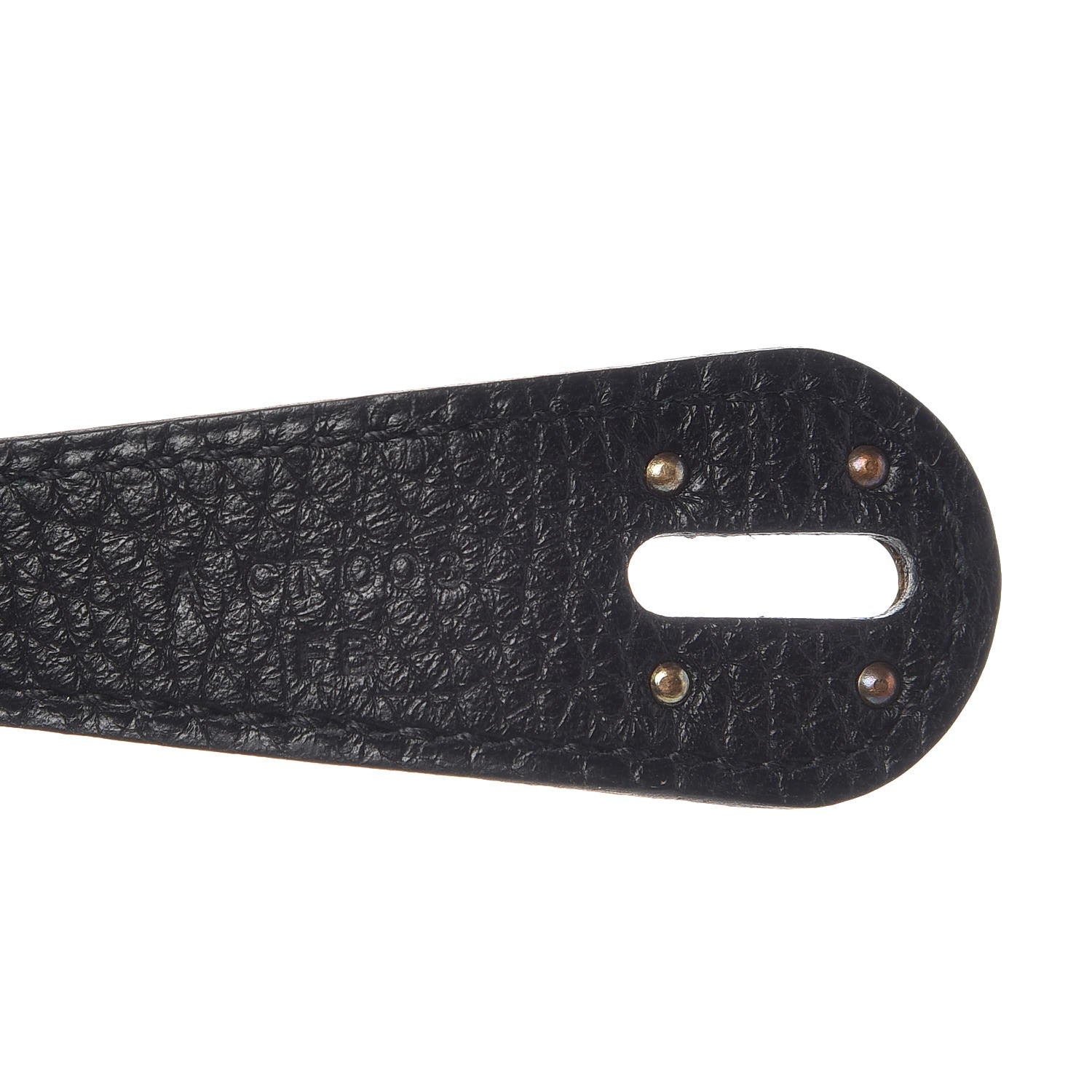 Hermes Taurillon Clemence Lindy 26 Black 7 of 8