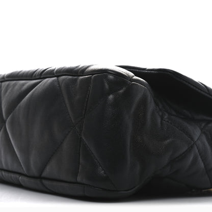 Chanel Lambskin Quilted Medium Chanel 19 Flap Black 10 of 10