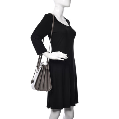 Saint Laurent Grained Calfskin Small Sac De Jour Fog 3 of 10