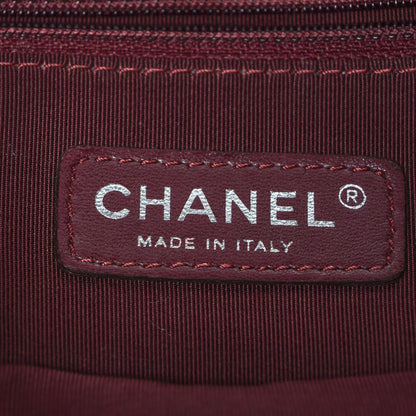 Chanel Nylon Quilted Tweed Stitch Medium Bubble Flap Black 6 of 8