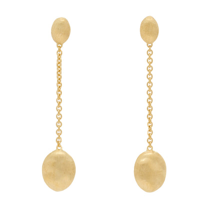 Marco Bicego 18K Yellow Gold Siviglia Drop Earrings 1 of 5