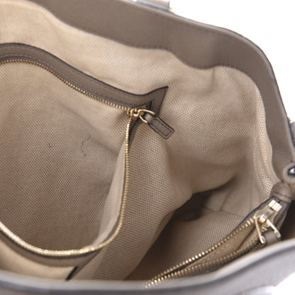 Gucci Cellarius Calfskin Medium Soho Working Tote New Fango 12 of 12