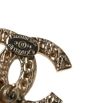 Chanel CC Chain Earrings Gold 4 of 4