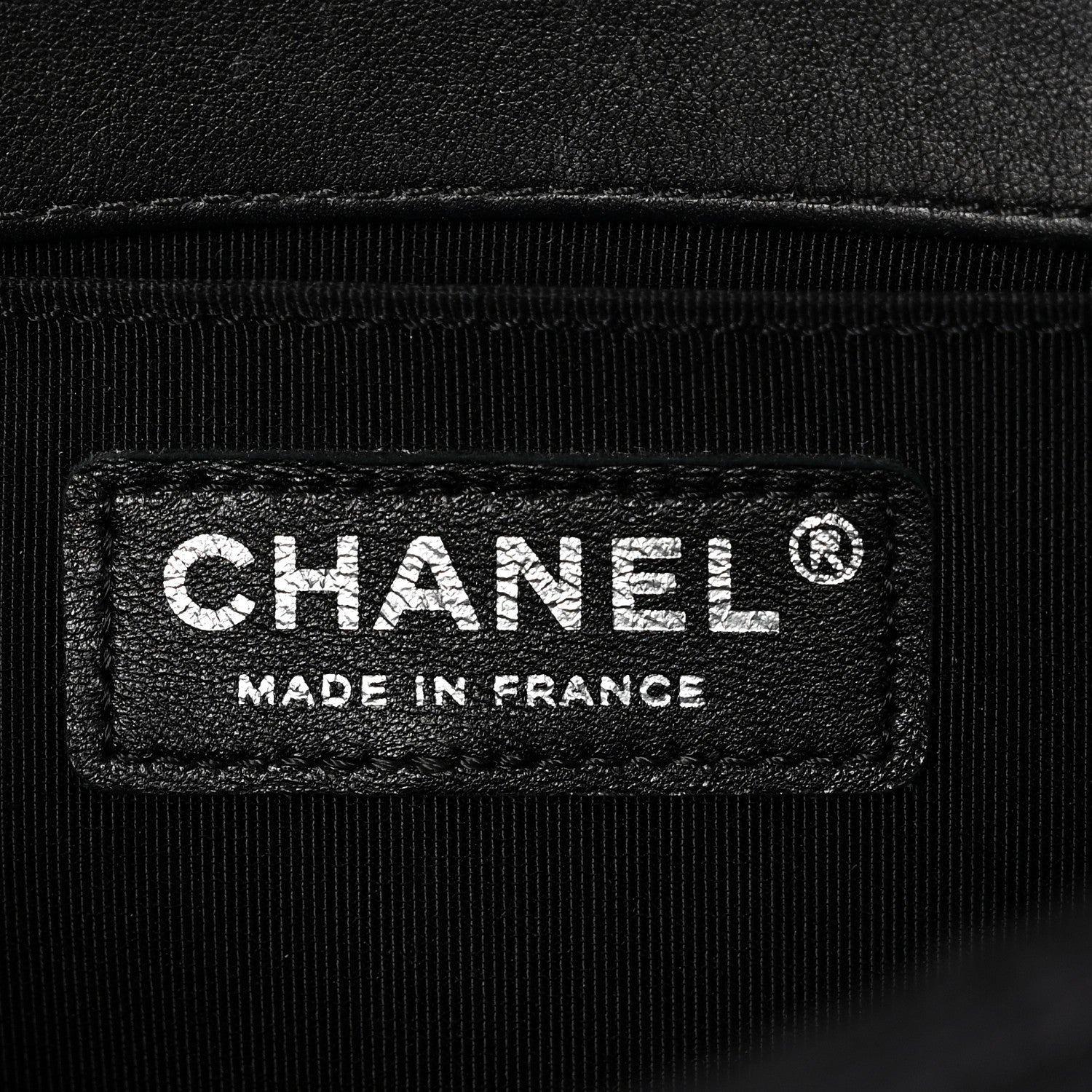 Chanel Wool Felt Embellished Small Boy Flap Black 6 of 10