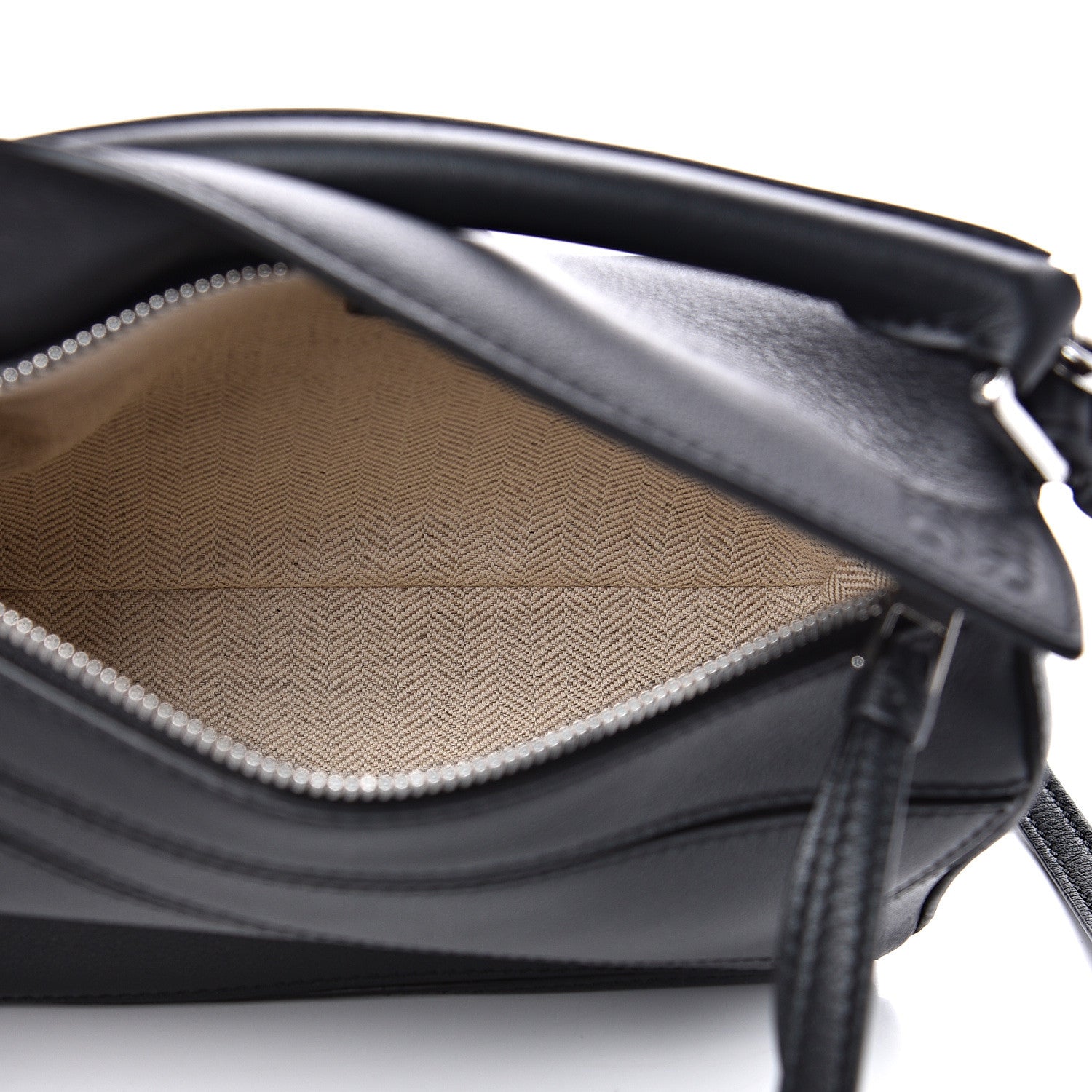 Loewe Calfskin Mini Puzzle Bag Black 4 of 10