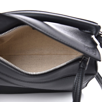 Loewe Calfskin Mini Puzzle Bag Black 4 of 10
