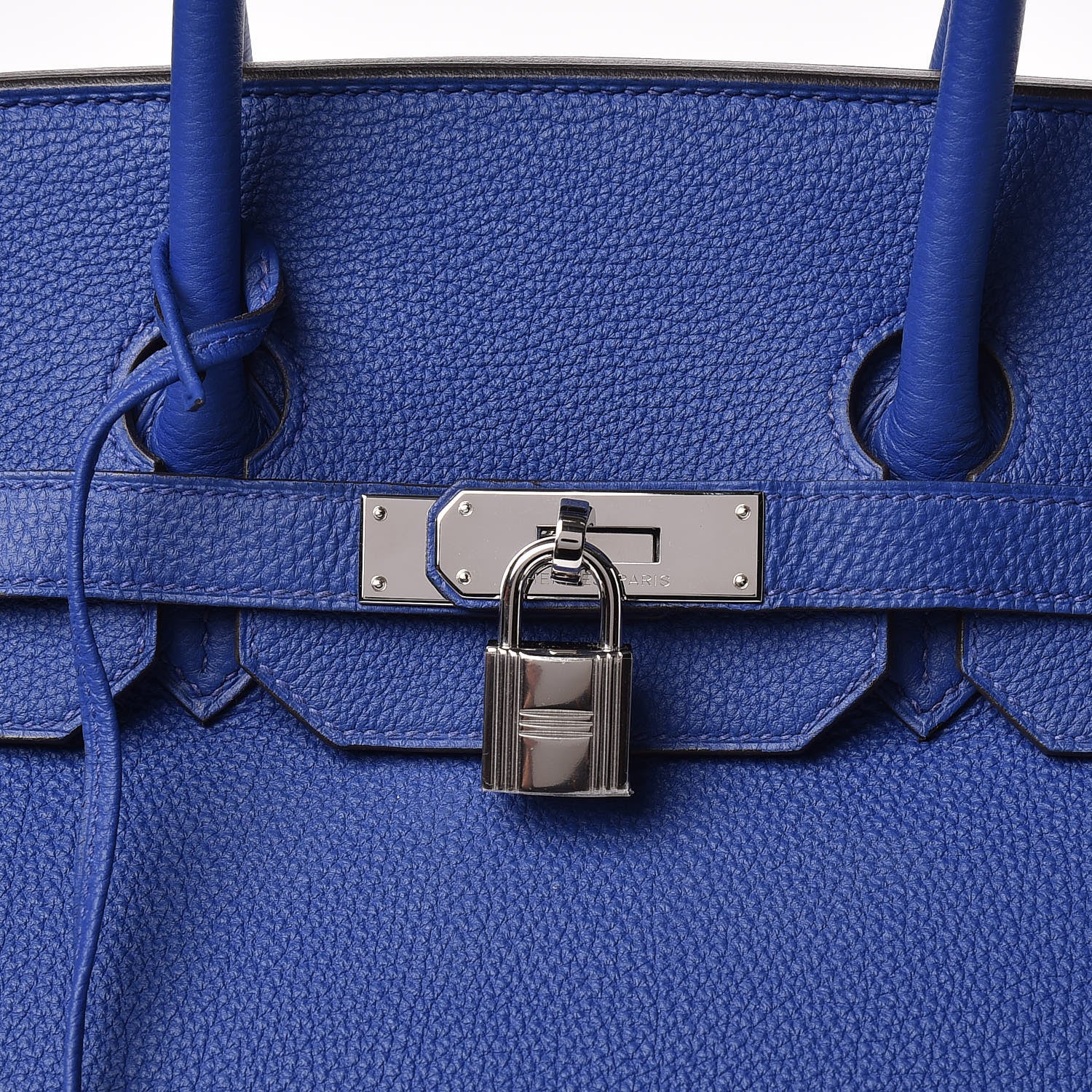 Hermes Togo Birkin 35 Bleu Electrique 11 of 12