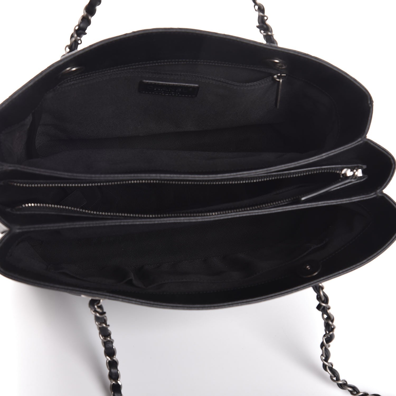 Chanel Caviar Quilted Urban Companion Shopping Tote Black 5 of 7
