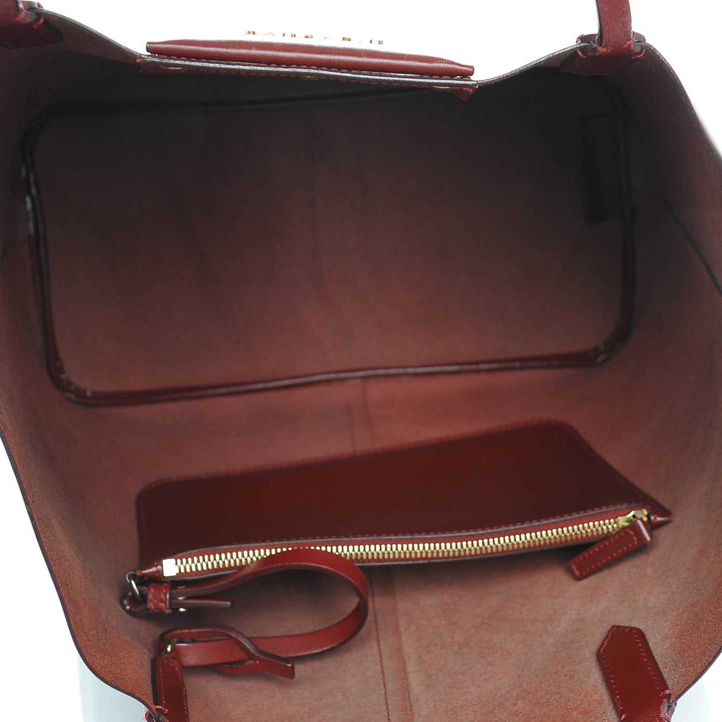 Calfskin Medium Antigona Tote Bordeaux