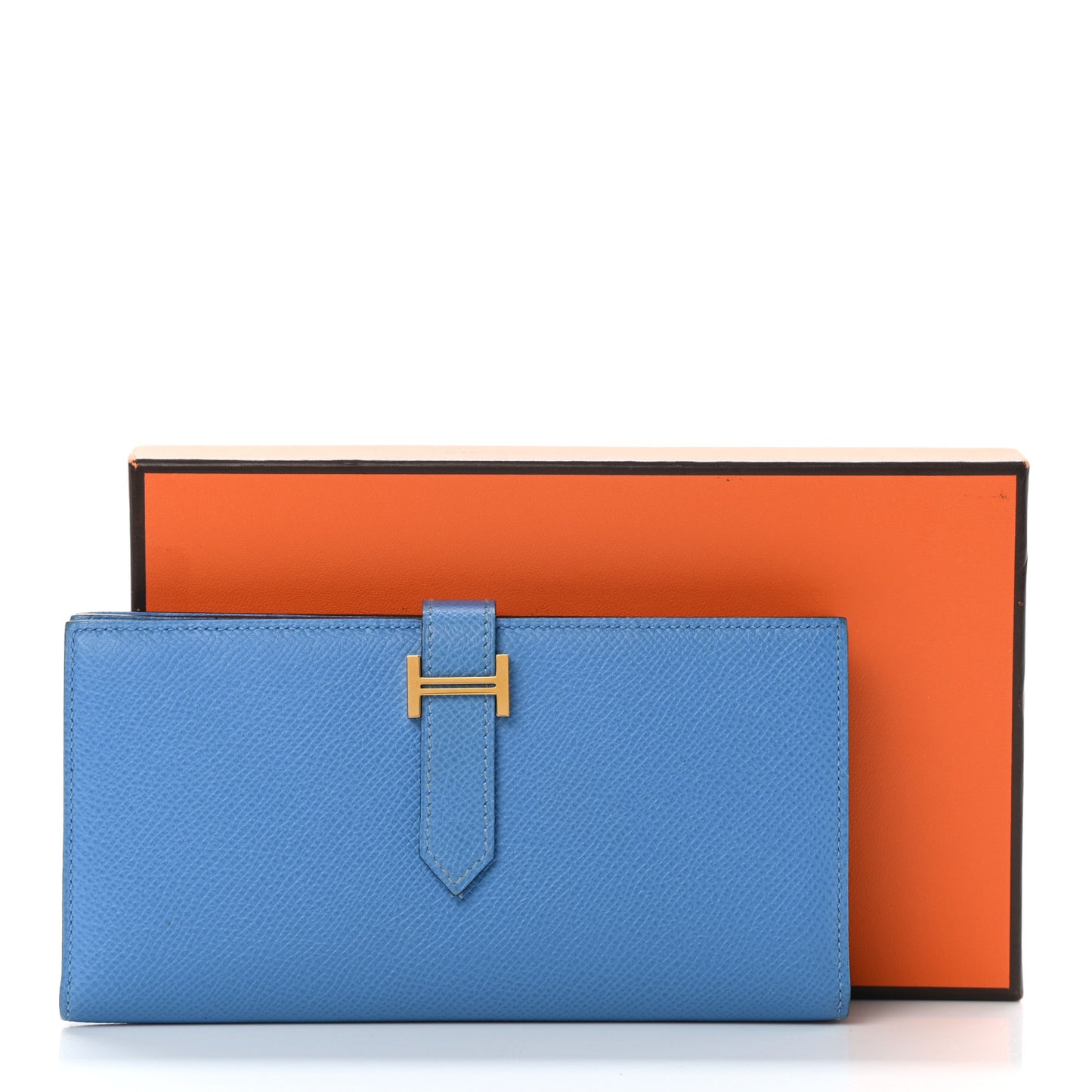 Epsom Bearn Gusset Wallet Bleu Paradis