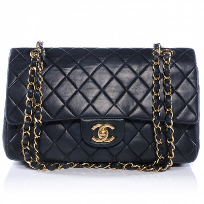 Chanel Lambskin Medium Double Flap Black 1 of 10