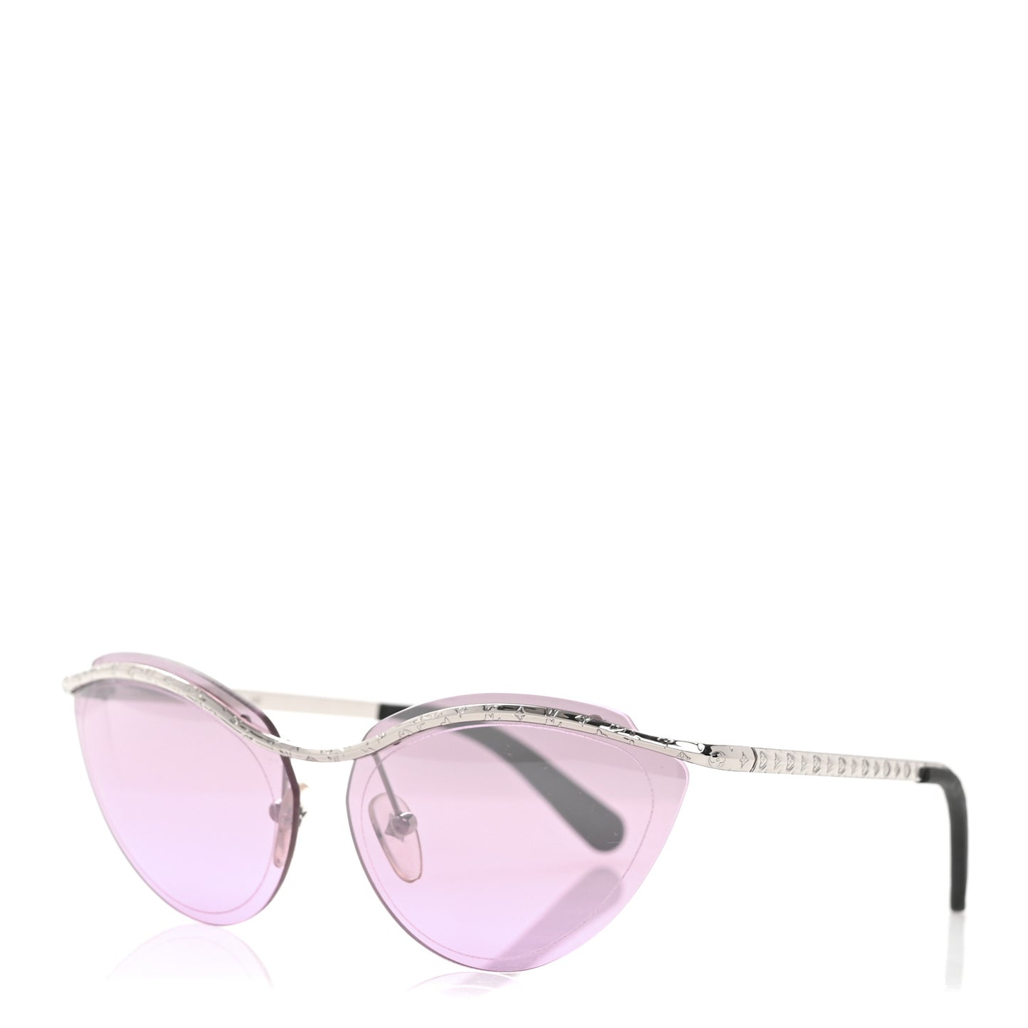 Metal Thelma And Louise Cat Eye Sunglasses Z1040W Purple