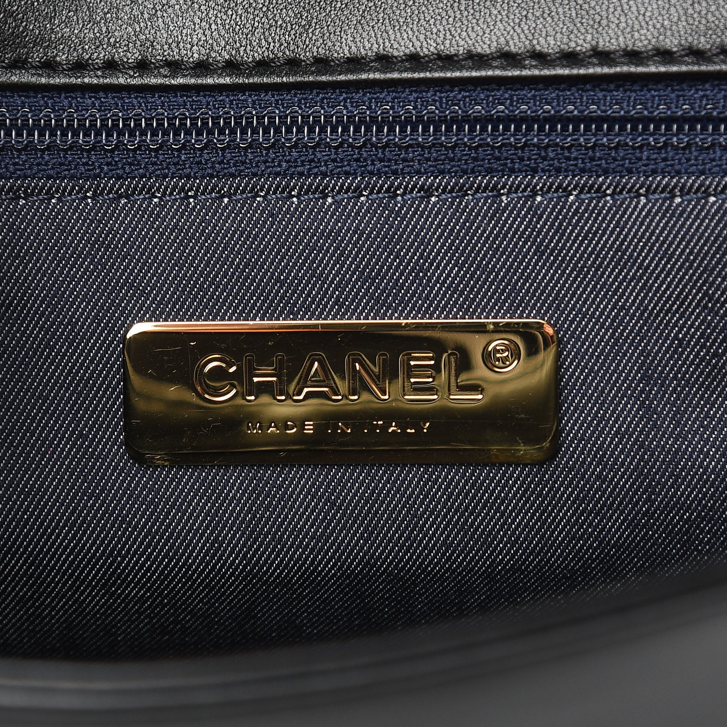Lambskin CC Mania Flap Bag Black