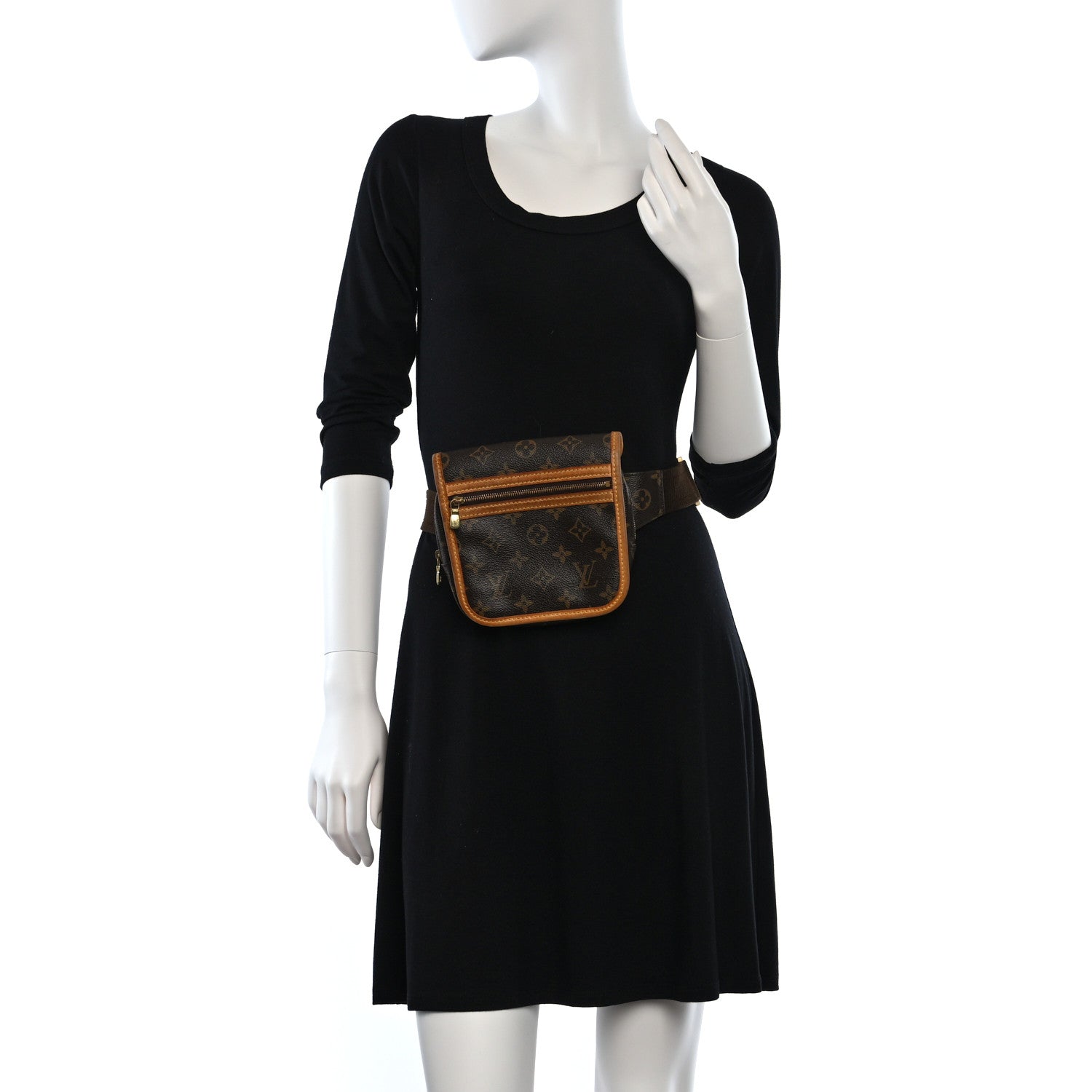 Louis Vuitton Monogram Bosphore Bum Bag 2 of 8