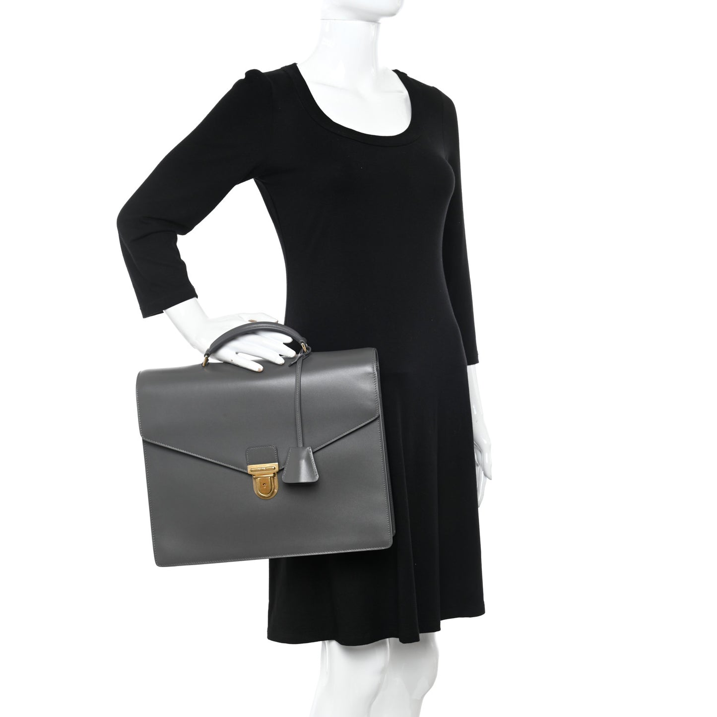 Box Cartable Medium Briefcase Grey