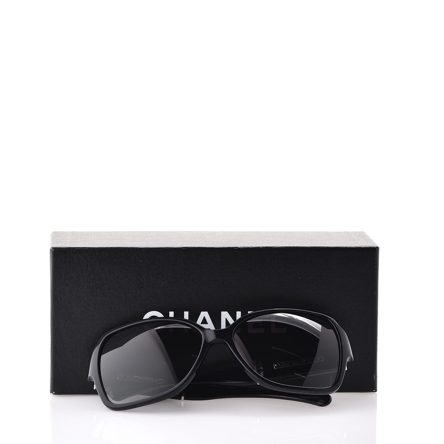 Chanel CC Sunglasses 1345 Black 8 of 8
