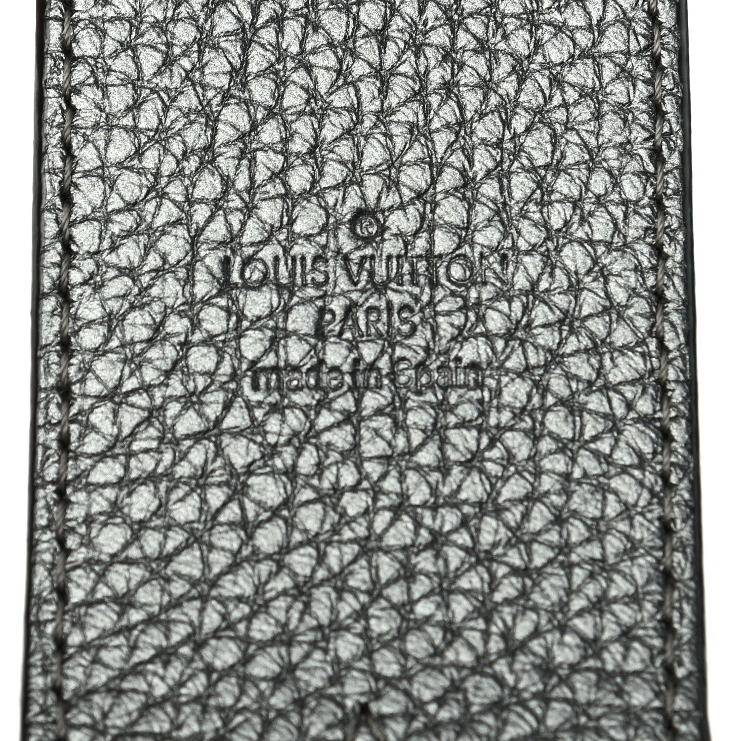 Louis Vuitton Taurillon Bandouliere Shoulder Strap Black 5 of 5