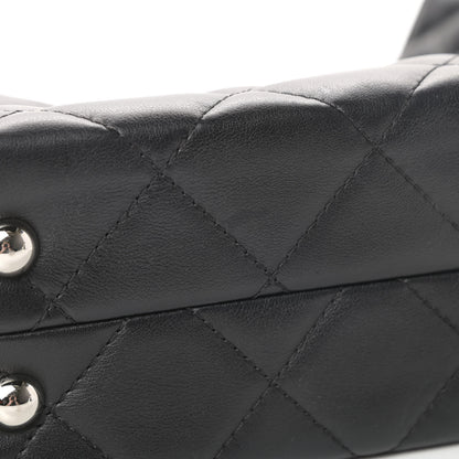 Chanel Calfskin Quilted In The Business North South Tote Black 11 of 11
