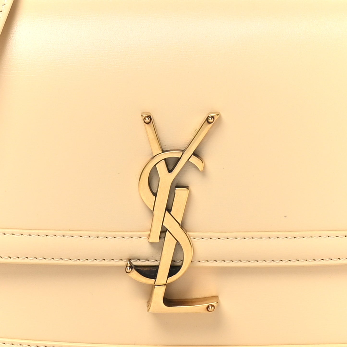 Smooth Calfskin Small Solferino Satchel Jaune Pale