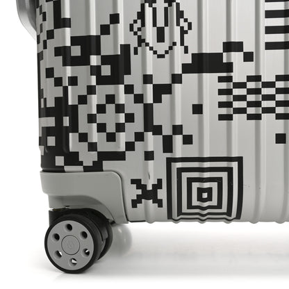 Rimowa X RTFKT Polycarbonate Printed Original Twist Cabin Silver Black 13 of 13