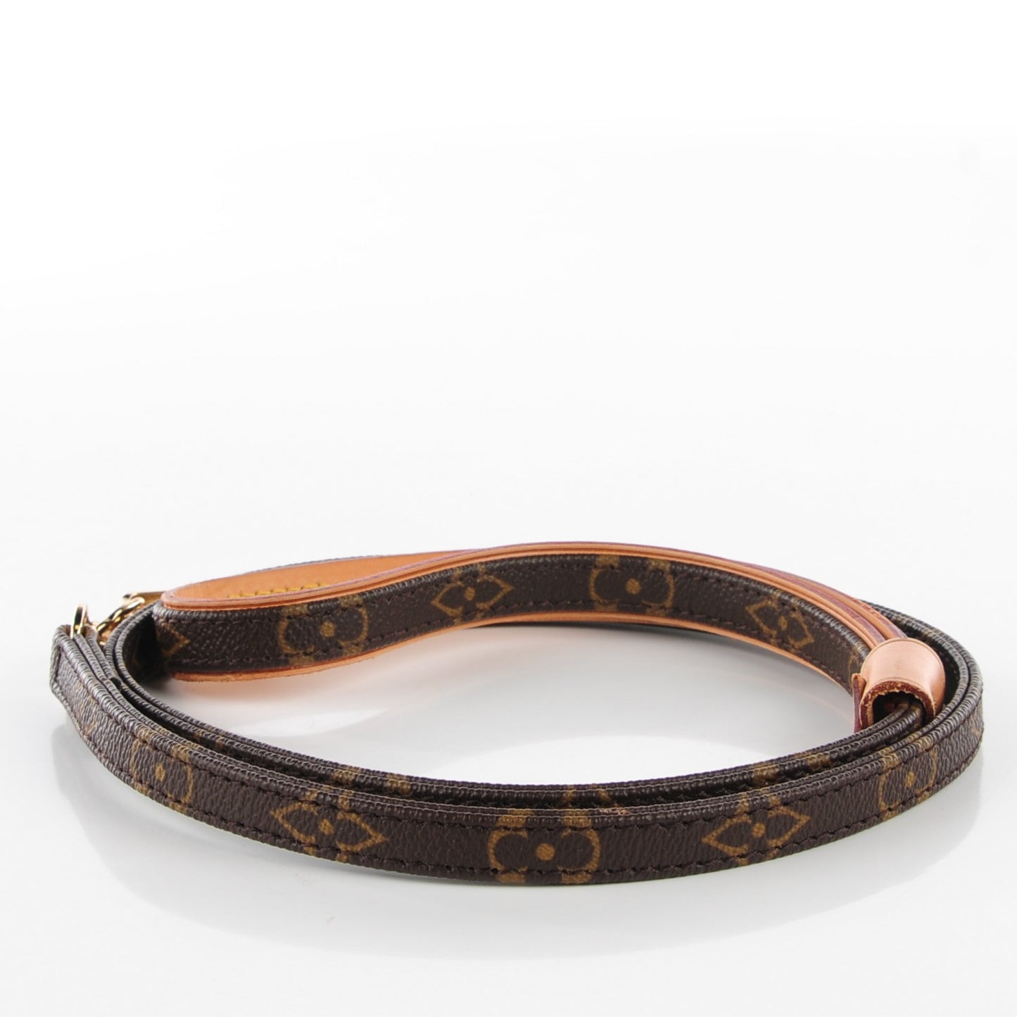 Monogram Baxter Dog Leash MM