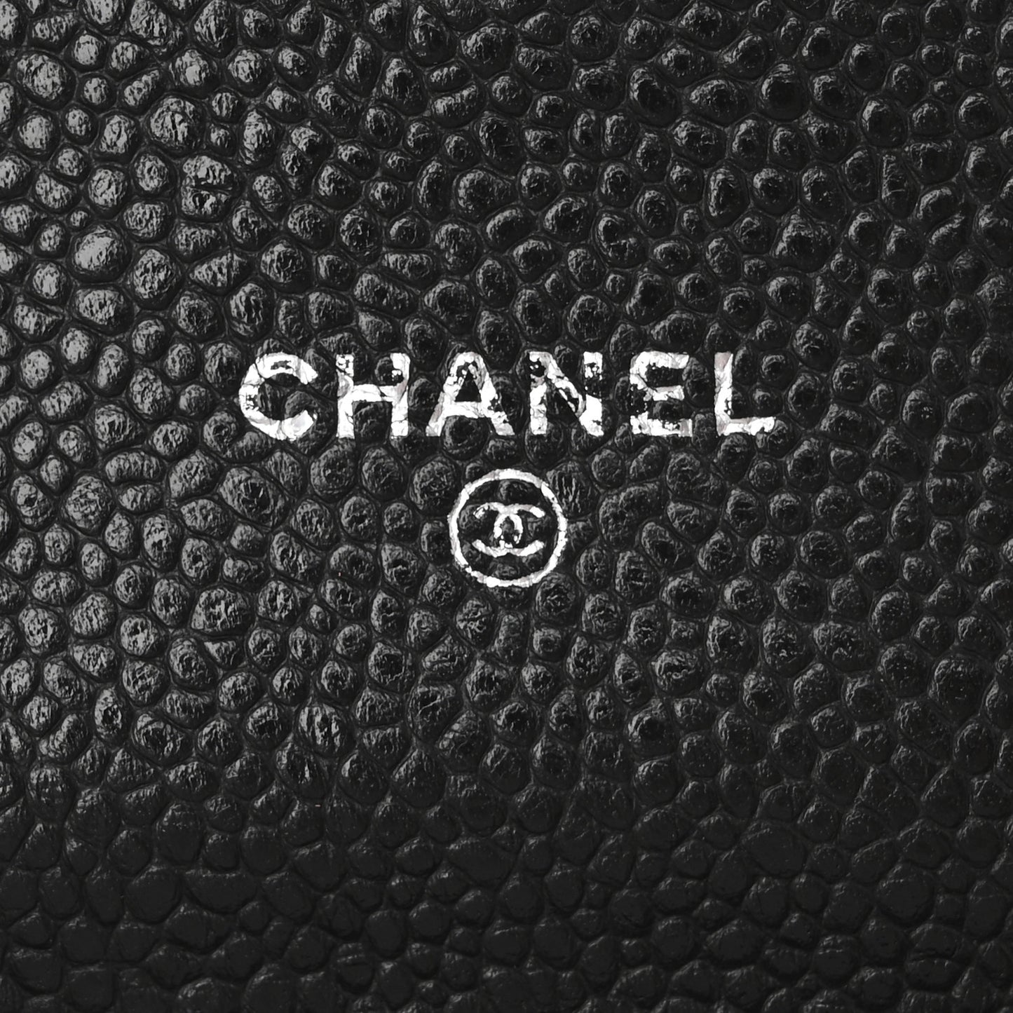 Caviar Quilted Small Flap Wallet Black
