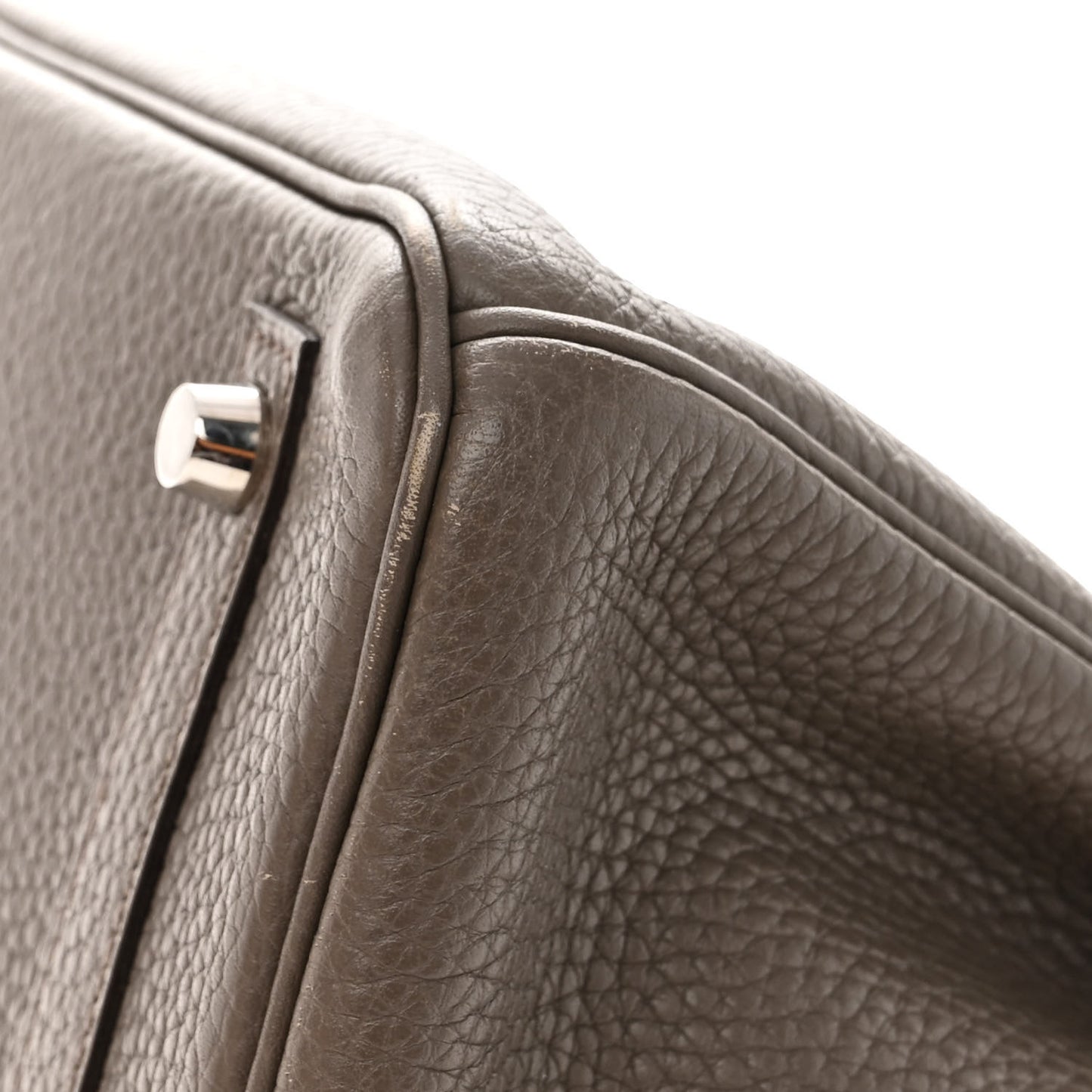 Taurillon Clemence Birkin 30 Etain