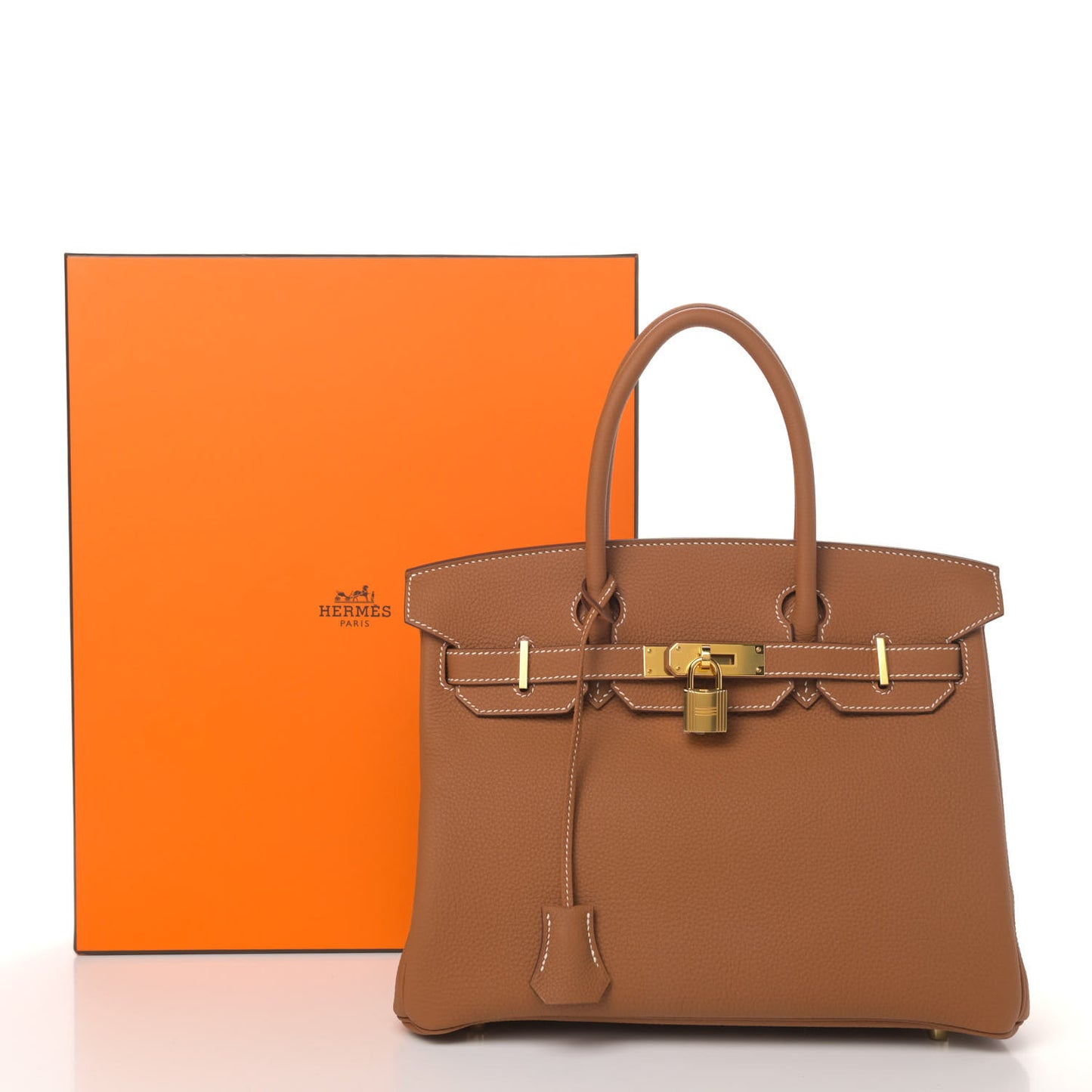 Togo Birkin 30 Gold