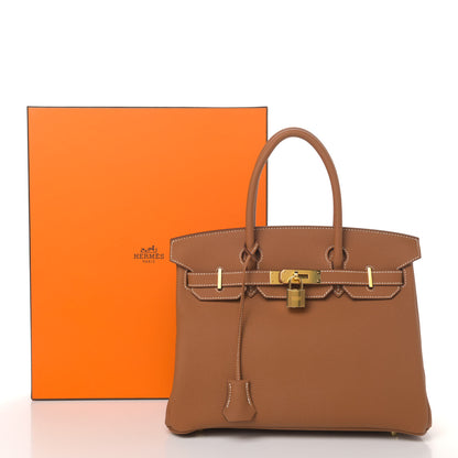 Hermes Togo Birkin 30 Gold 9 of 9