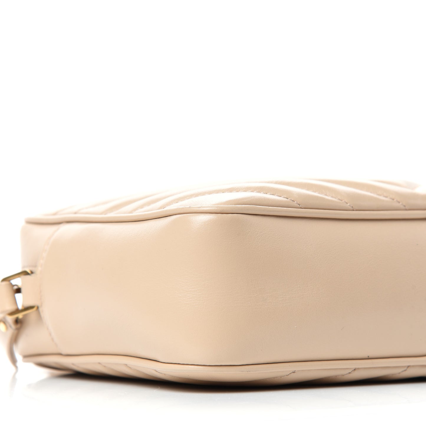 Calfskin Matelasse Lou Camera Bag Dark Latte
